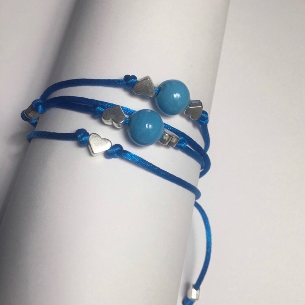 Macrame bracelet ajustable - Picture 3 of 3